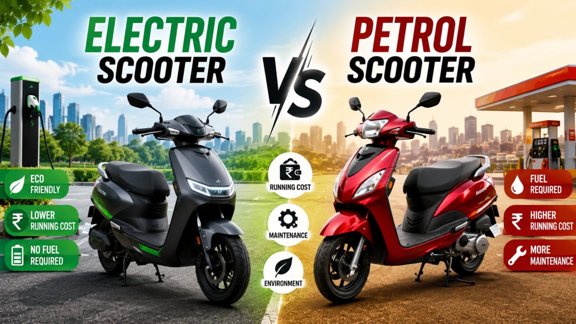 which is better Electric Scooter vs Petrol Scooter