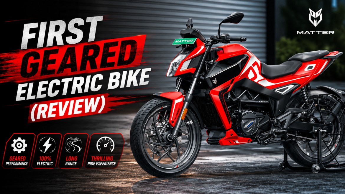 Matter AERA Geared Electric Bike in India