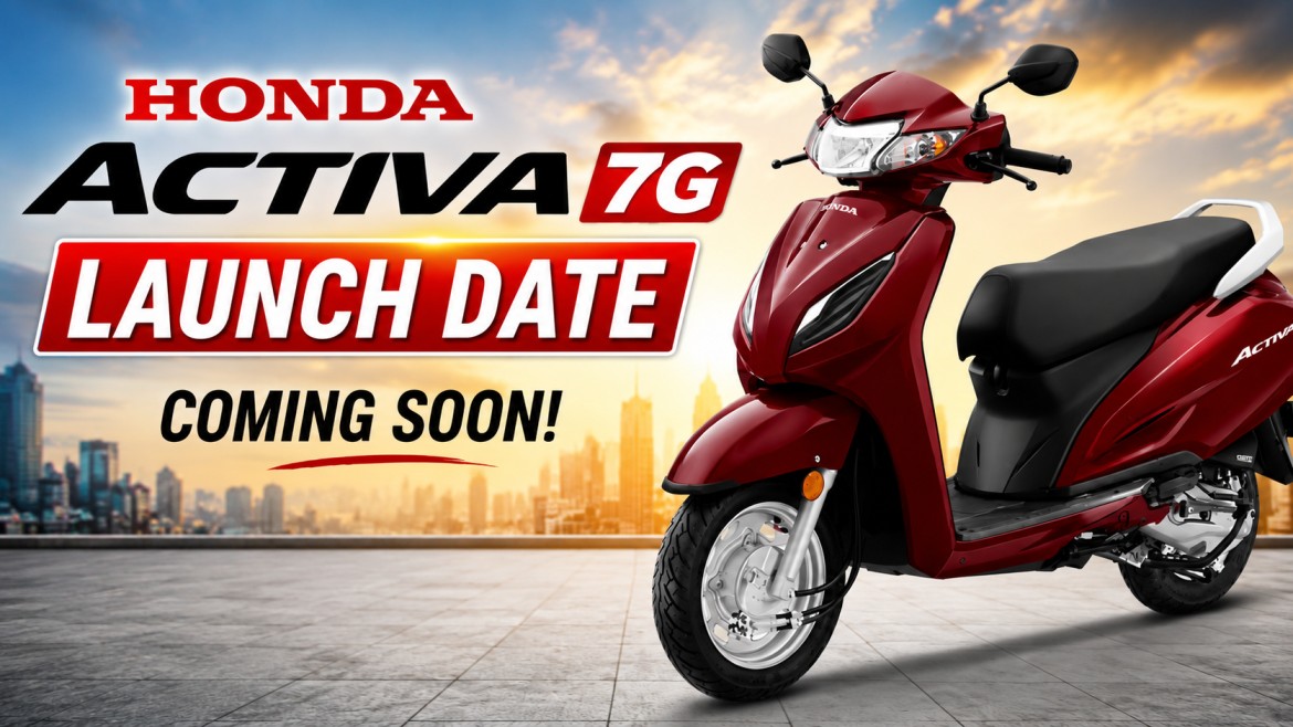Honda Activa 7G lunch date in india