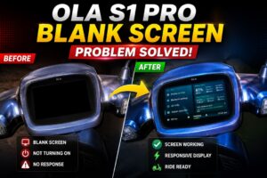 Ola S1 Pro Screen Blank Problem