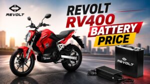 Revolt RV400 Battery Price details in hindi