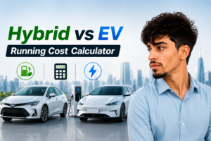 Hybrid vs EV Running Cost Calculator
