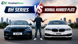 BH series vs normal number plate road tax