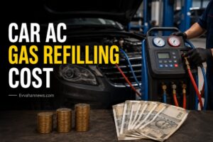 Car AC Gas Refilling Cost - recharging refrigerant gas R134a