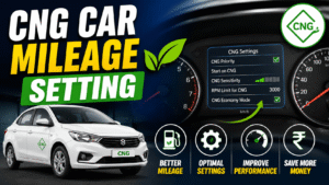 CNG Car Mileage Setting