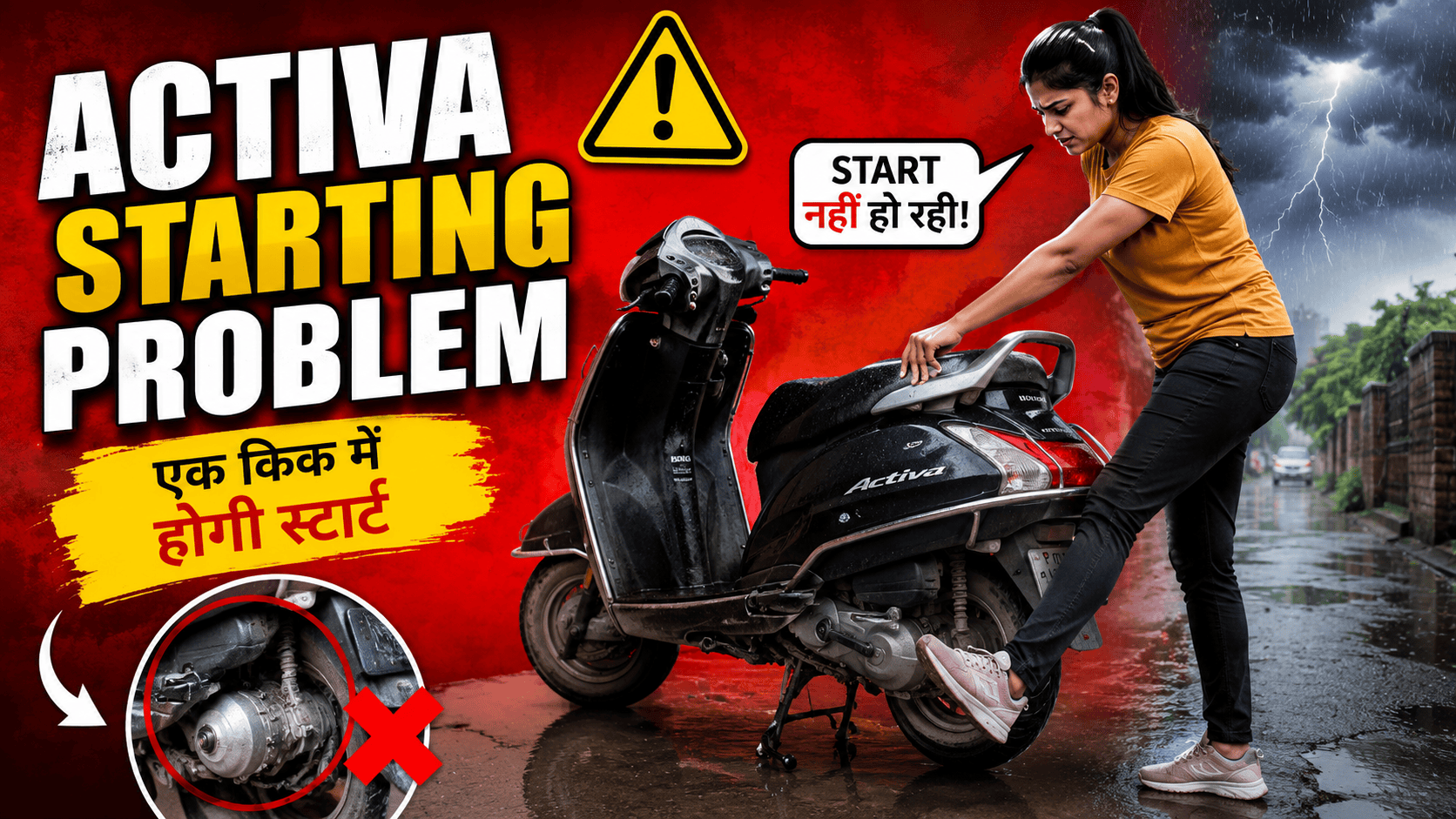 Activa Starting Problem