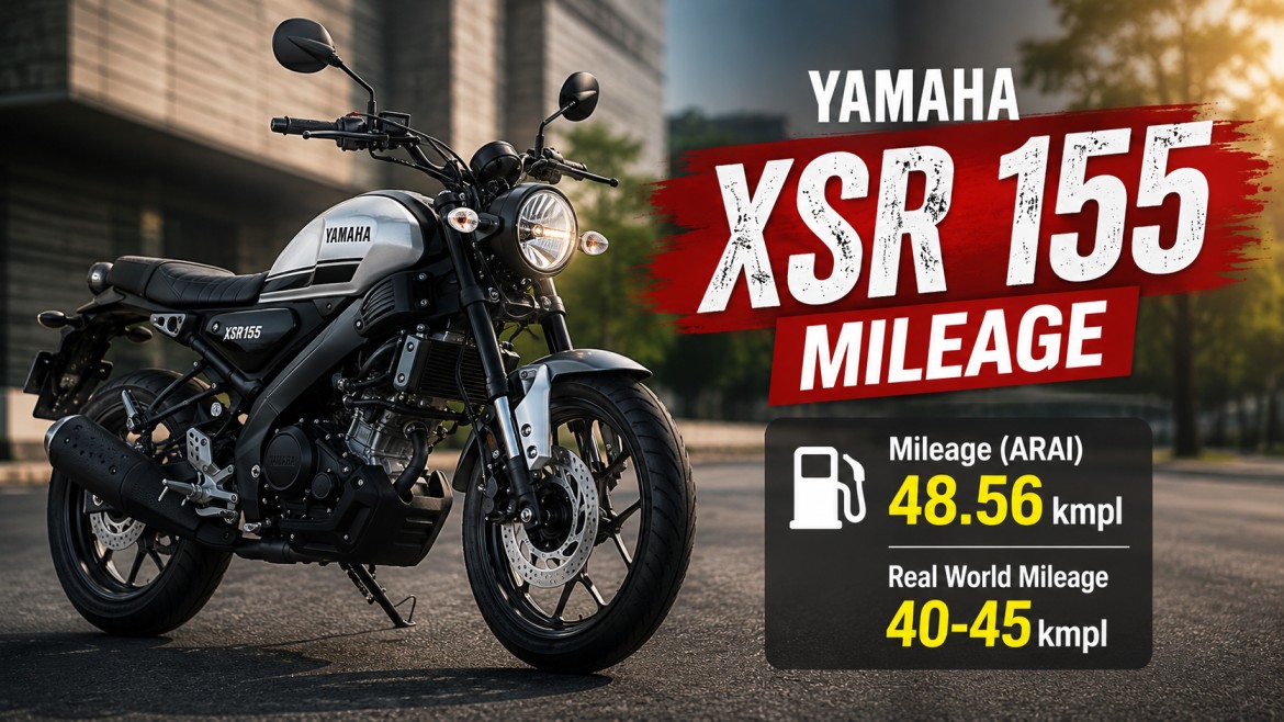 Yamaha XSR 155 Mileage Details