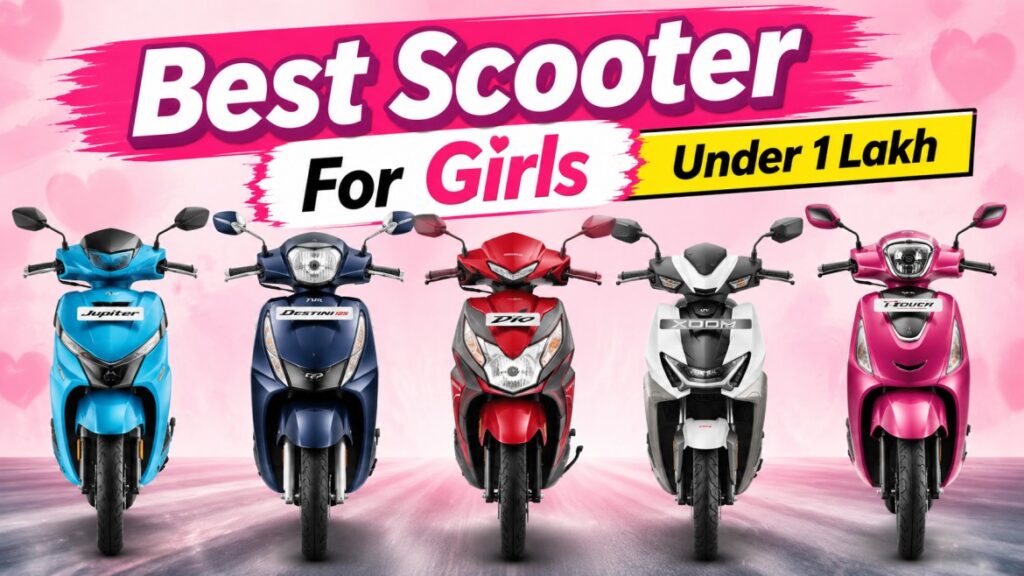 Best scooty for girls under 1 Lakh top 5 list