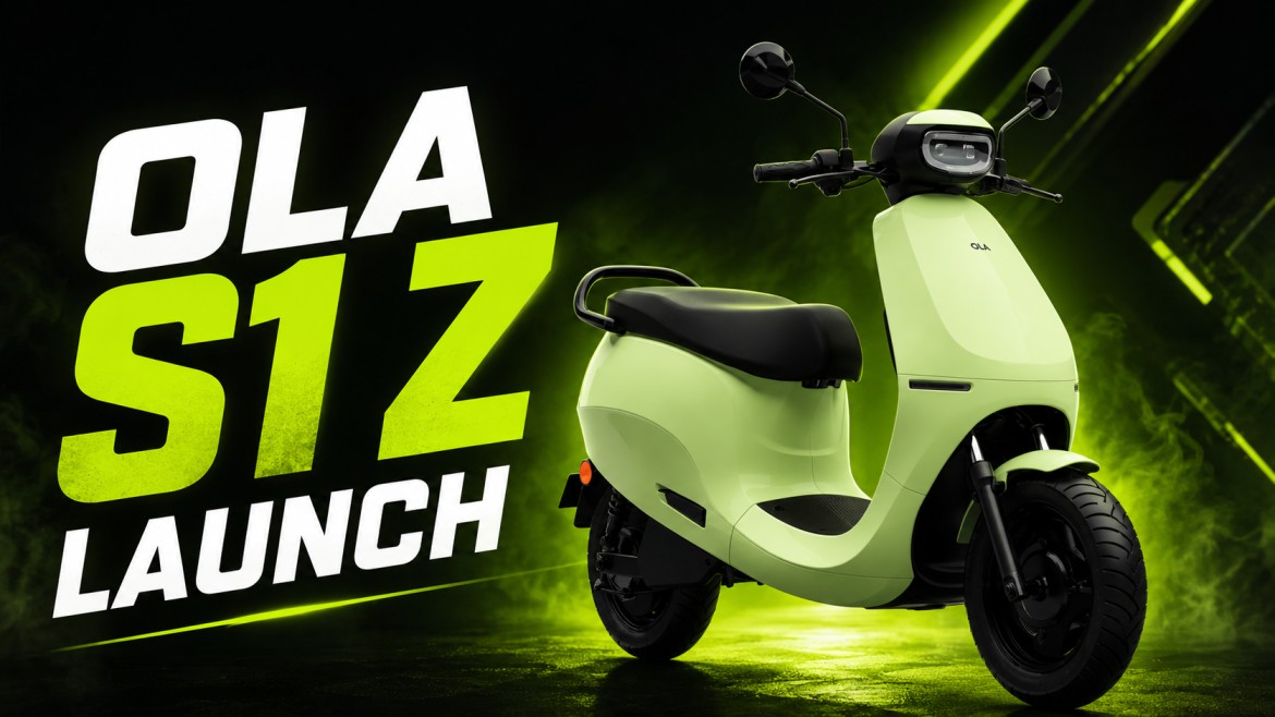 Ola S1 Z Launch: ₹79,999 में लॉन्च हुआ 301 किमी रेंज वाला नया इलेक्ट्रिक स्कूटर, खूबियाँ जानकर कर लोगे पहले ही बुक