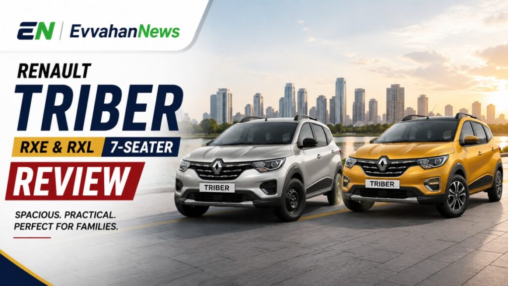renault triber rxe rxl 7 seater review