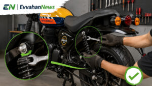 how to make hunter 350 rear suspension soft c spanner tool