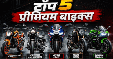 Top 5 best high budget premium bikes in India under 3 to 5 lakh rupees