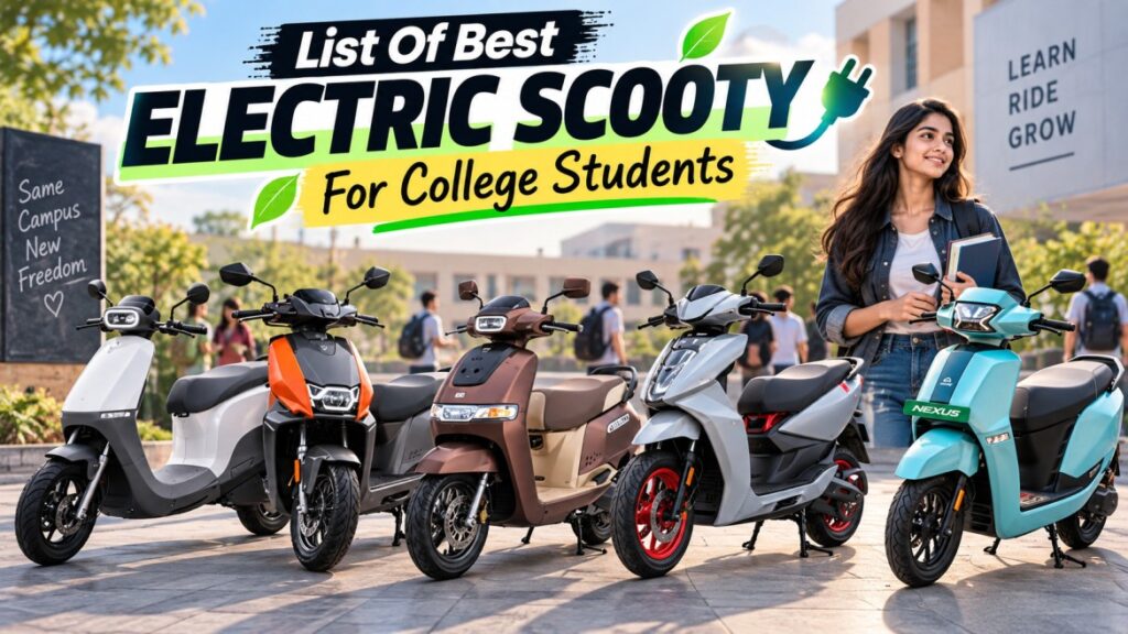 List Of Best Electric Scooty For College Students