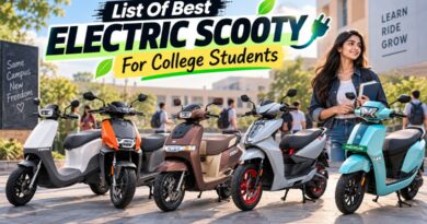 List Of Best Electric Scooty For College Students