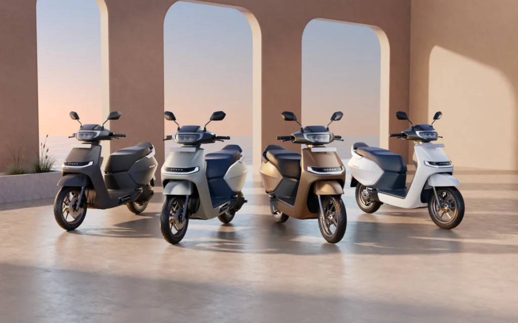 Ather Konarc electric scooter launch price ₹99999 metal body 14 inch wheel in Hindi